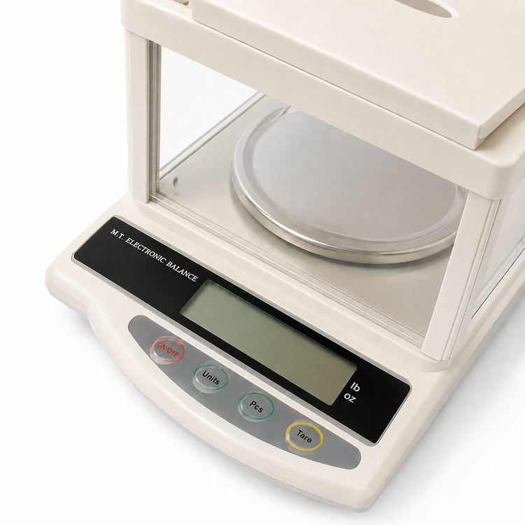 ترازو آزمایشگاهی دیجیتال مدلM.T Electronic Balance دقت 0.01