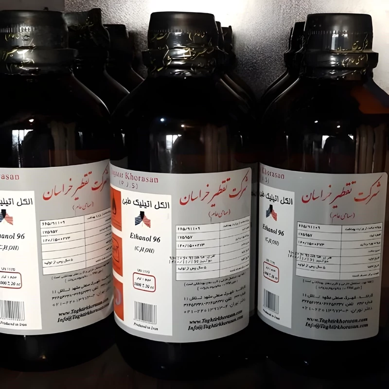 الکل 96 درصد اتیلیک طبی تقطیر خراسان